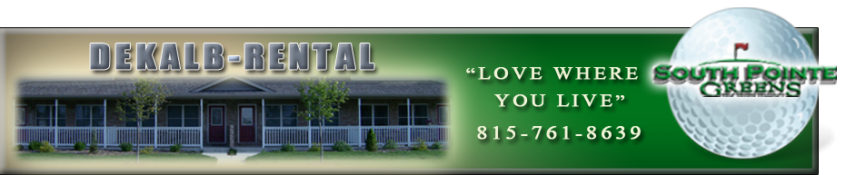 DeKalb-Rental "Love Where You Live" South Pointe Greens Townhomes for Rent